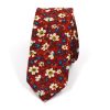 Floral Ruby Blooms Tie