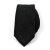 Microsuede Black Tie