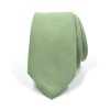 Microsuede Dusty Sage Tie