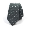 Polka Dot Hunter Green Tie